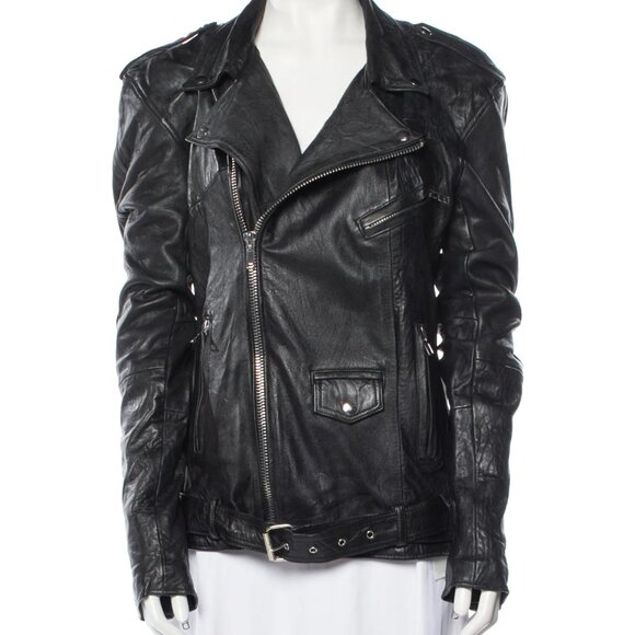 Deadwood leather jacket w/ tags - Picture 1 of 12